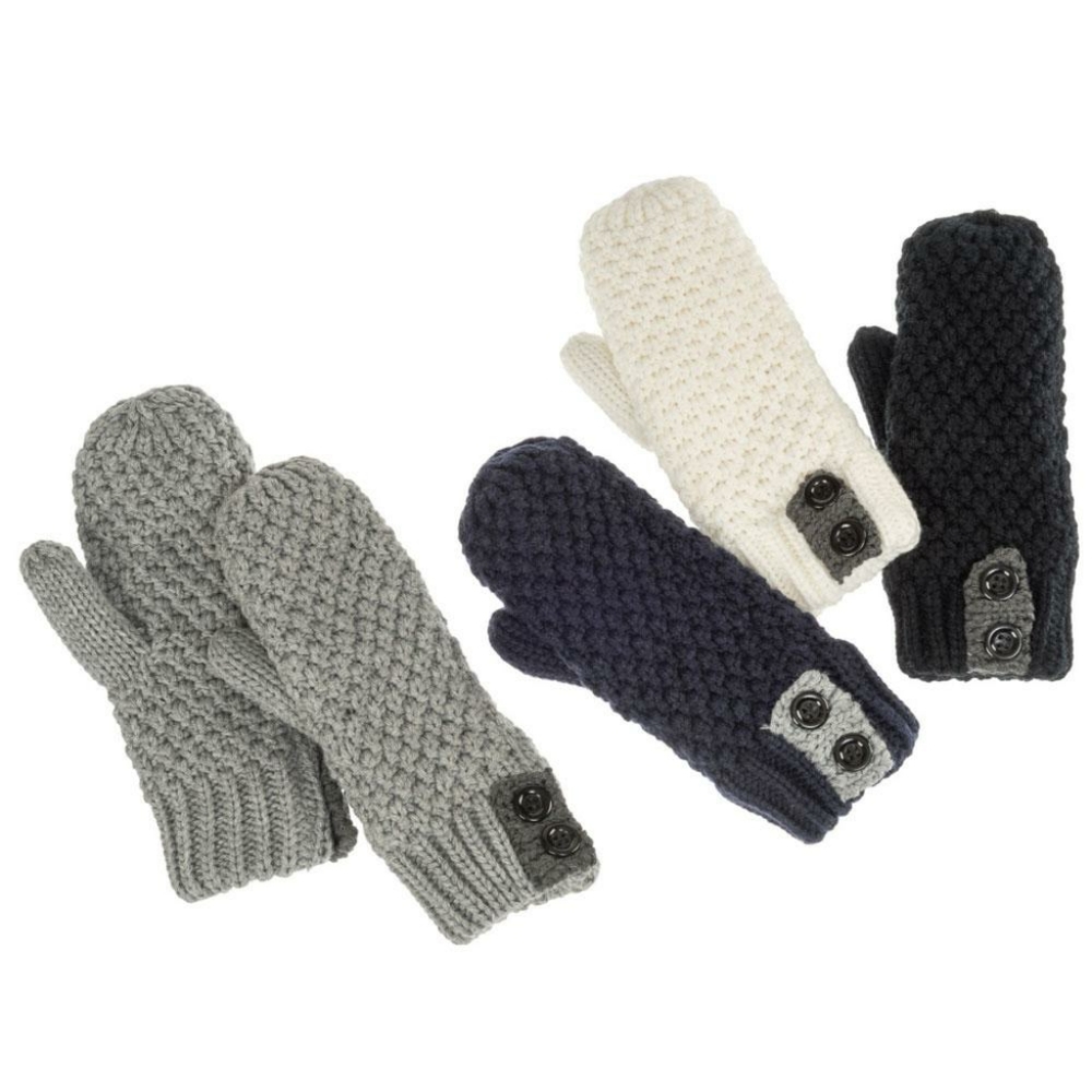 Chunky Knit Mittens